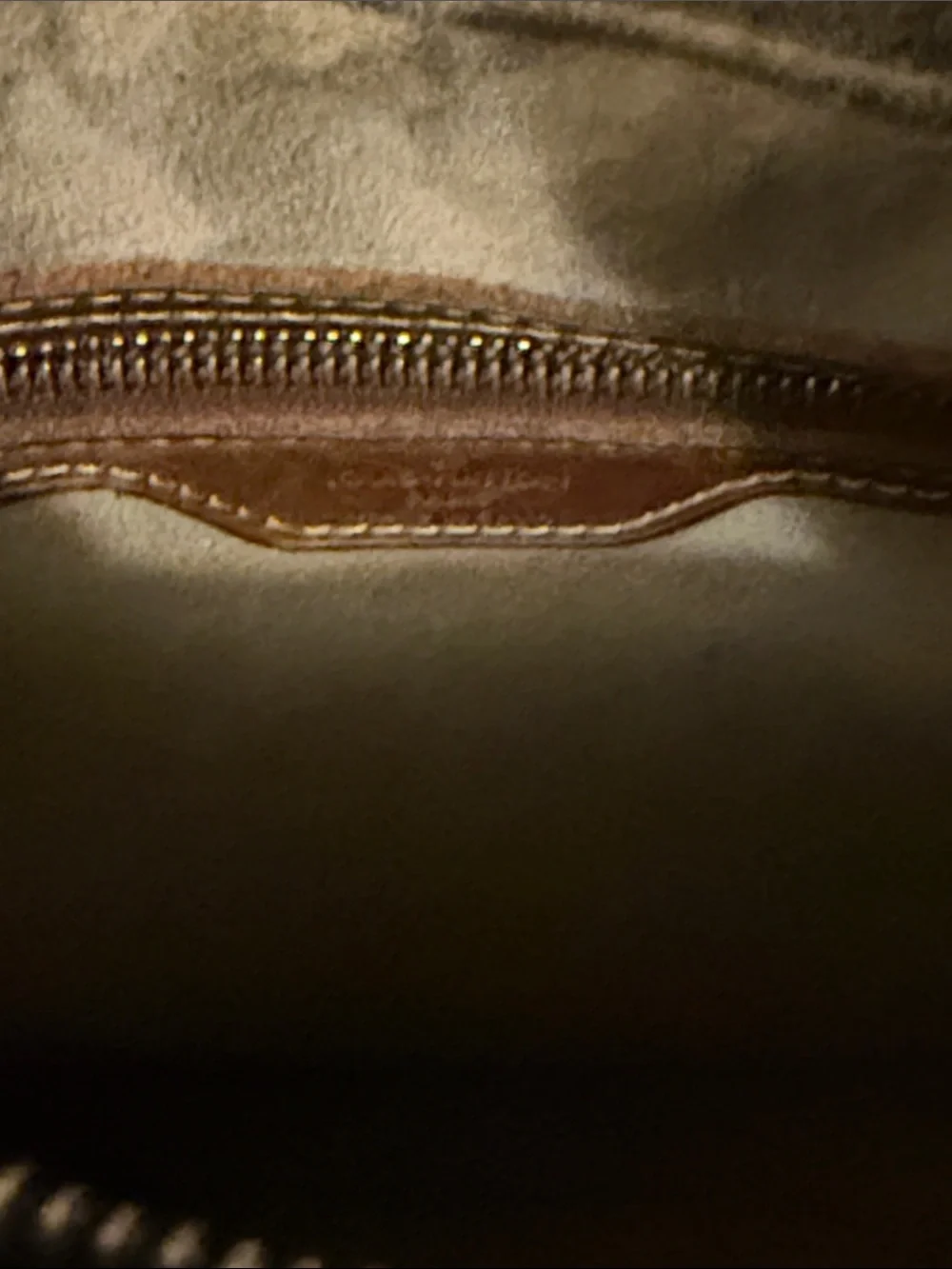 Louis Vuitton Monogram Canvas Shoulder Bag in Brown